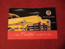 1949 Chrysler Original Salesman Dealership Brochure Booklet Catalog Old Book 