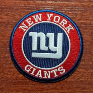 New York Giants Patch NY NFL Football Sport League Embroidered Iron On Patch 3" - Picture 1 of 3