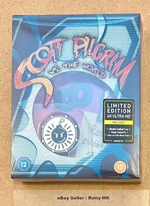 SCOTT PILGRIM vs. THE WORLD - UK TITANS OF CULT 4K UHD + BLU RAY STEELBOOK - NEW - Picture 1 of 6