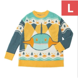 Pokemon Center Christmas Numaclaw Sweater L Size - Picture 1 of 2