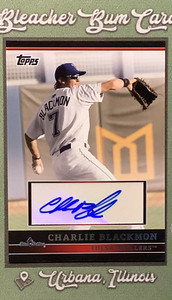 2010 Topps Pro Debut Prospect Charlie Blackmon #PDA-CB Auto