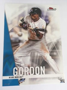 2017 Topps Finest Jumbo 5x7 Dee Gordon Marlins 99 #’d 03/49 - Picture 1 of 1