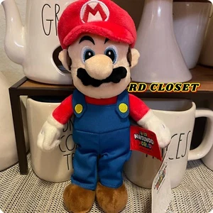 Peluche Mario de 9"" Universal Studios Hollywood Super Nintendo World. Nuevo con etiquetas - Imagen 1 de 5