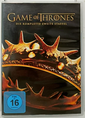 Game Of Thrones - Die komplette zweite Staffel – GoT Film Box 5 DVDs gebraucht - Bild 1 von 4