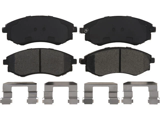 Front Brake Pad Set For 1990 Nissan Axxess NR536KM - Image 1 of 1