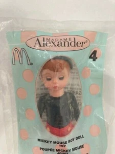 M.M. Disney Madam Alexander McDonalds Happy Food Toy Boy Doll 5"T bolsa sellada - Imagen 1 de 6