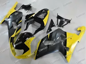 For GSXR600/750 2001-2003 Yellow Gray ABS Injection Mold Bodywork Fairing Kit - Bild 1 von 9