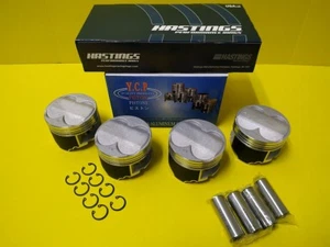 84MM YCP B20 High Compression Full Floating Pistons & Racing Rings Swap B18 - Picture 1 of 5