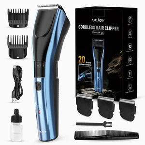 SEJOY Profi Haarschneidemaschine Herren Elektrisch Schneiden Kabellos Bartschneider - Bild 1 von 22