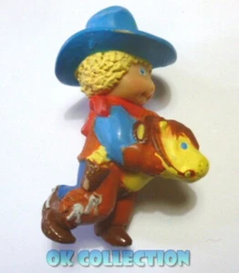 CABBAGE PATCH KIDS personaggio pvc 6 cm - LUI CON CAVALLUCCIO (China 1984) 178 - Picture 1 of 5