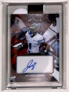 2024 Wild Card American Metallix Jha'Quan Jackson RC Auto 1/1 Tennessee Titans - Picture 1 of 2