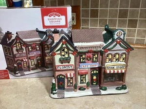 Holiday Time "Shopping Square" Collezione Vittoriana 2017 - Alto 7" - Con Luce Co - Foto 1 di 8