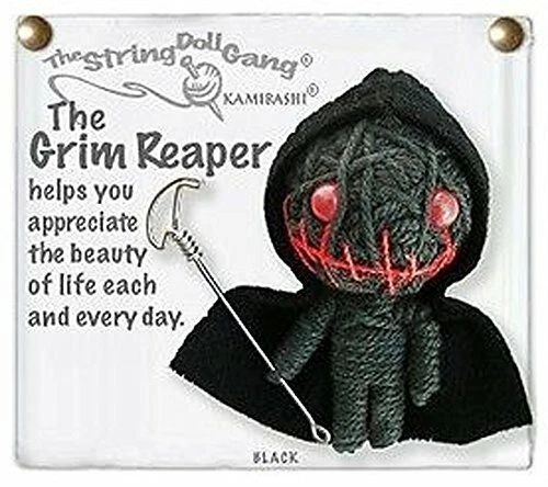 Kamibashi The Grim Reaper Original String Doll Gang Keychain Toy - Image 1 of 1