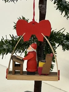 Alter Anhänger Baumanhänger Nikolaus Pult Erzgebirge - Picture 1 of 4