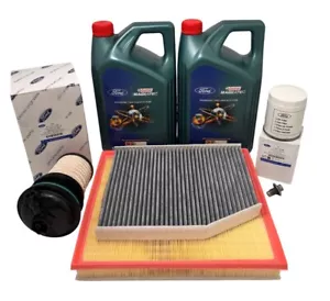 Original Ford Transit Custom 2016> 2.0L Ecoblue Kit de servicio completo Inc 0W30 aceite - Imagen 1 de 1