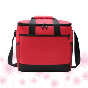 Food Cooler Bag Thermal Lunch Bag Outdoor Insulated Bag Ice Cooler Bag - Picture 1 of 11