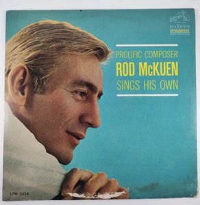 Rod McKuen - Prolific Composer Rod McKuen Sings His Own 1965 Mono Promo Vinyl LP - Picture 1 of 6