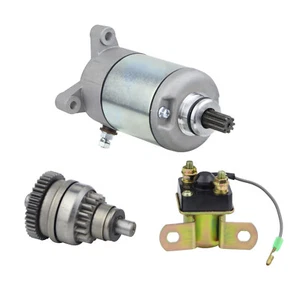 Starter&Bendix for 2000-2002 Polaris Magnum 325 ATV with Relay 3084981 18645 - Picture 1 of 11