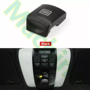 Cubierta de botón de interruptor de panel de control de techo corredizo negra para Mercedes W204 W212 X204 - Imagen 1 de 4