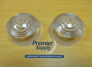LAND ROVER SERIES 2A,3 / EARLY DEFENDER FRONT SIDE LIGHT LENS 589284 X 2 - Picture 1 of 1
