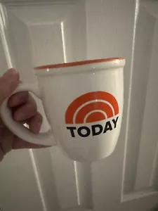 NBC Today Show Keramik Kaffeebecher Teetasse groß 16 Unzen Boden markiert 2024 NBC Inc - Bild 1 von 4