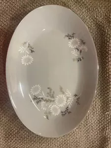 Vintage SEYEI Fine China ‘Starlite’ Gray Serving Dish - Japan #3171 - Picture 1 of 3