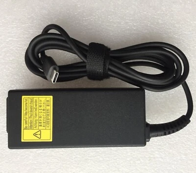 New Original OEM Acer KP.04503.014 45W 5V/9V/12V/15V/20V Type-C AC Adapter&Cord - Image 1 of 3