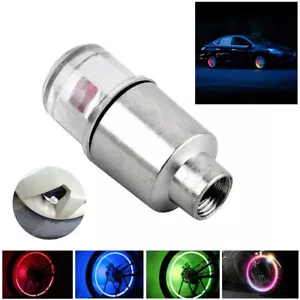 4~20pcs LED Wheels Tire Air Valve Stem Caps Neon Light For Car Motor Bike Light - Picture 1 of 16