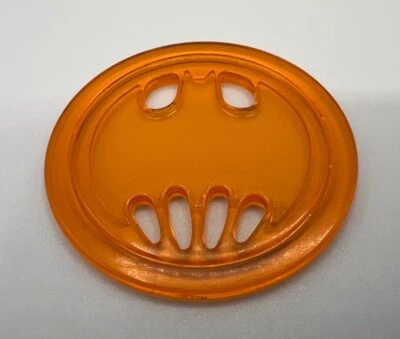 De Colección Kenner 1994 Batman TAS Infrarrojo Naranja Murciélago Señal Arma Disco Accesorio Foto 1 de 3