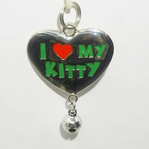 Pet Tags Charms Christmas Dog Cat Jingle Bells Pick Phrases Silver Tone NWT JB - Picture 1 of 21