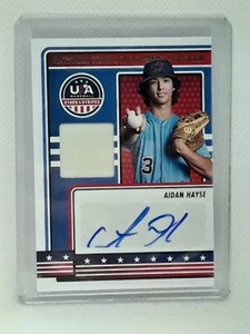 Aidan Hayse 2023 USA Baseball Stars & Streifen - Relikt AUTO - - Bild 1 von 2