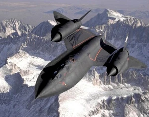 SR-71 "Blackbird" strategic reconnaissance aircraft12X18 Photograph NASA D - Picture 1 of 1