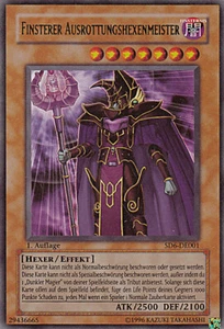 YU-GI-OH, FINSTERER AUSROTTUNGSHEXENMEISTER, UR, SD6-DE001, 1. Auflage - Bild 1 von 1
