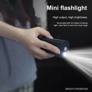 Mini Turbo heftiger Lüfter X3 starker Lüfter tragbarer Handheld mit LED Beleuchtung Staub - Bild 1 von 6