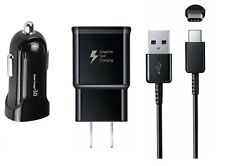 FAST ADAPTIVE WALL+CAR ADAPTER+ TYPE C USB FOR SAMSUNG S10+/S20/S20+/Note 8/9/10