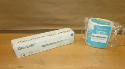 3-Sided Dog Toothbrush 2-Pack + Pet Dental Finger Wipes | Puppy & Dog Oral Care - Image 1 of 4