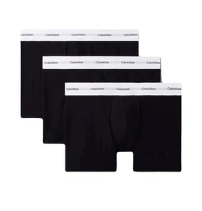 Nuevo con etiquetas Calvin Klein. Talla L. Pack de 3. Calzoncillo boxer elástico modal. Negro. Precio de venta sugerido por el fabricante 47,50 USD - Imagen 1 de 6