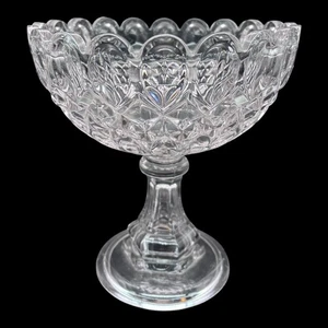 Bakewell & Pears vetro selce modello Victoria 8 1/4" composta aperta c. 1860 - Foto 1 di 8