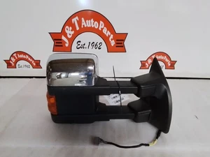 2011 2012 F250 F350 SIDE VIEW MIRROR RH CHROME CAP W MEMORY PASSENGER - Picture 1 of 12