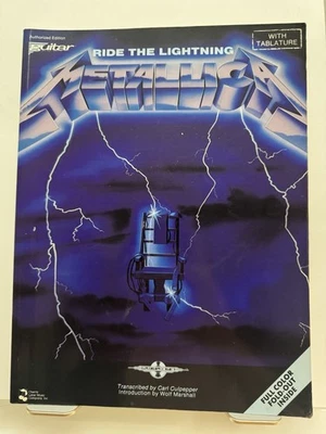 Metallica Ride the Lightning, Guitar Tablature, Songbook - Image 1 of 4