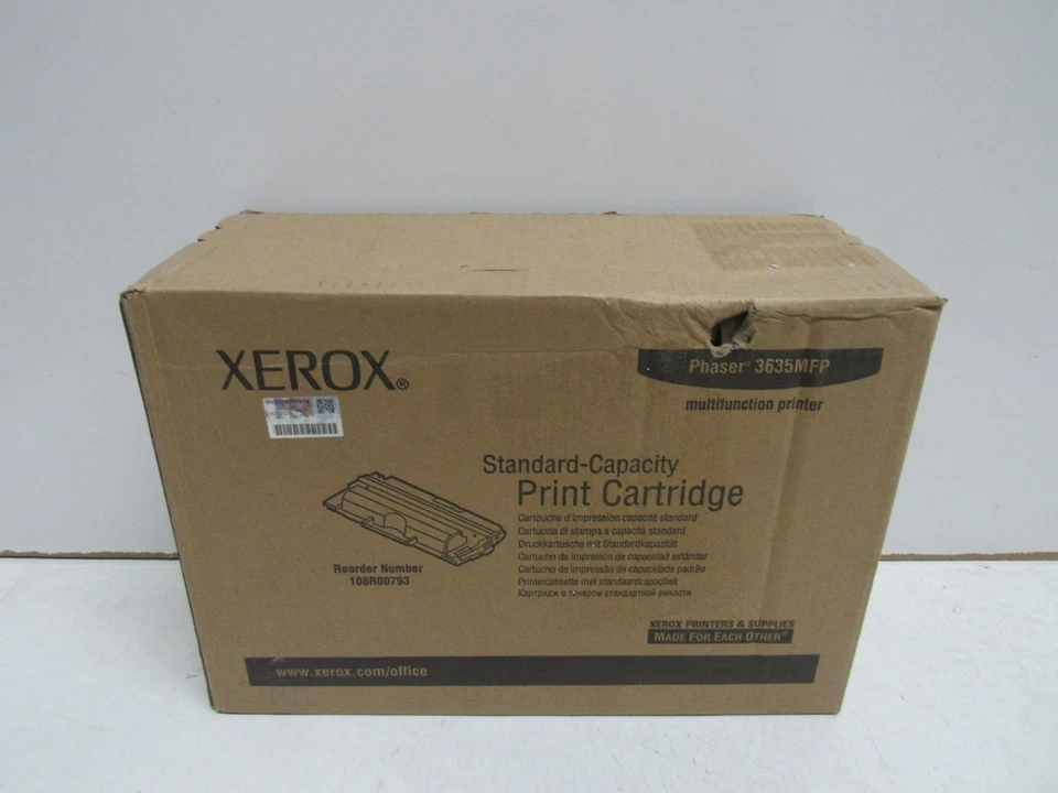 GENUINE XEROX 108R00793 (PHASER 3635MFP) STANDARD-CAPACITY TONER CARTRIDGE - Image 1 of 1