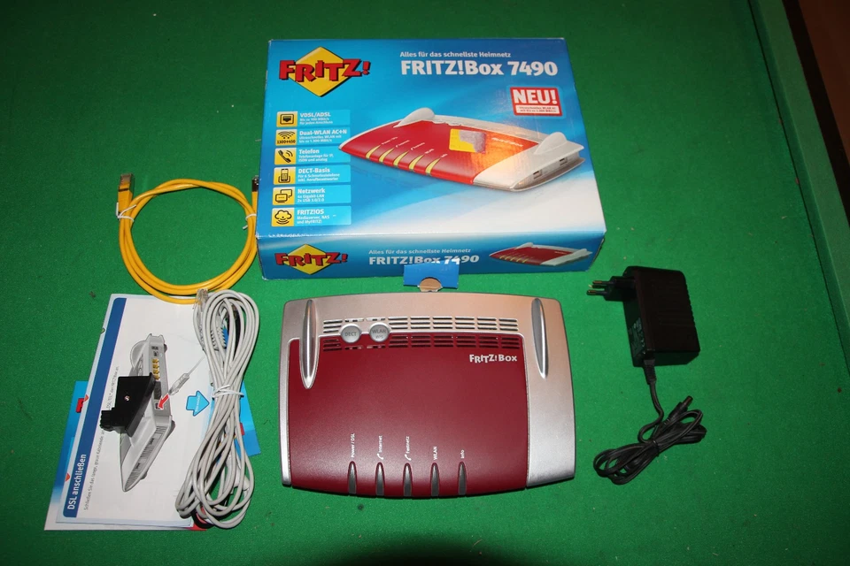 AVM FRITZ!Box 7490 WLAN Router mit Modem - Bild 1 von 2