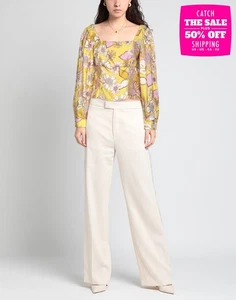 RRP €285 SANDRO Silk Top Blouse Size 1 US4 S Floral Long Sleeves Square Neck - Picture 1 of 5
