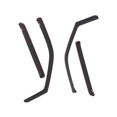 Westin 72-37907 In-Channel Wind Deflector 4pc Matte Smoke - Изображение 1 из 2