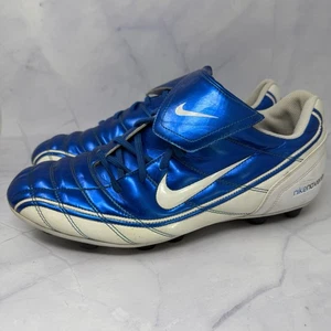 Rare Nike Total 90 Noventa Air Zoom Soccer Spikes Cleats Shoes Mens Sz 12 M - Picture 1 of 11