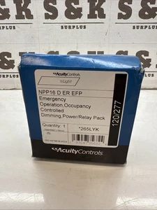 Acuity Controls NPP16-D-ER-EFP Emergency Power/Relay Pack, 0-10VDC Dimming NIB - Picture 1 of 2