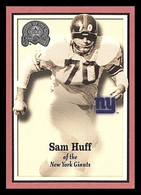 2000 Fleer Greats of the Game #77 Sam Huff - Image 1 of 2