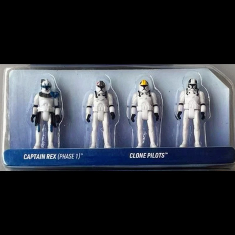 Star Wars Micro Galaxia Escuadrón Capitán Rex Fase 1 Clone Trooper Pilotos Figuras Foto 1 de 1