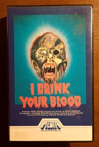 I Drink Your Blood (1971) - 1980s Australian Ex-Rental VHS Tape / Video Classics - Bild 1 von 8