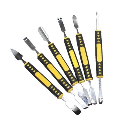 6 Pack Multifunction Mobile Phone Laptop PC Case  Opening Pry Tools Repair Set - Image 1 of 4